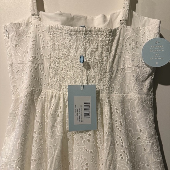 NWT Hill House Margot Dress in White Broderie Anglaise - size medium - Picture 4 of 5